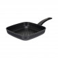 Сковорода-гриль квадратная GURMAN 26 см, black (GN4540B)