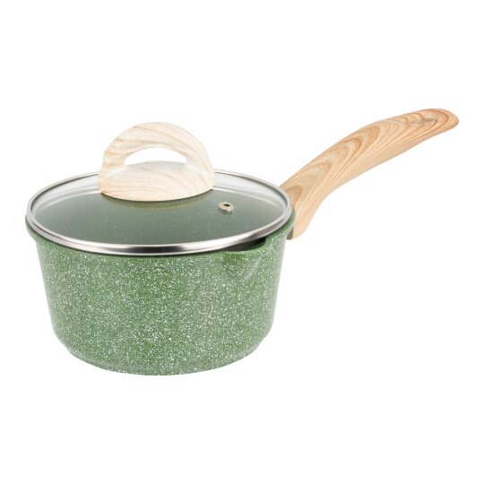 GG7513 Ковш Gloria Green 1,3 л, несъемная ручка