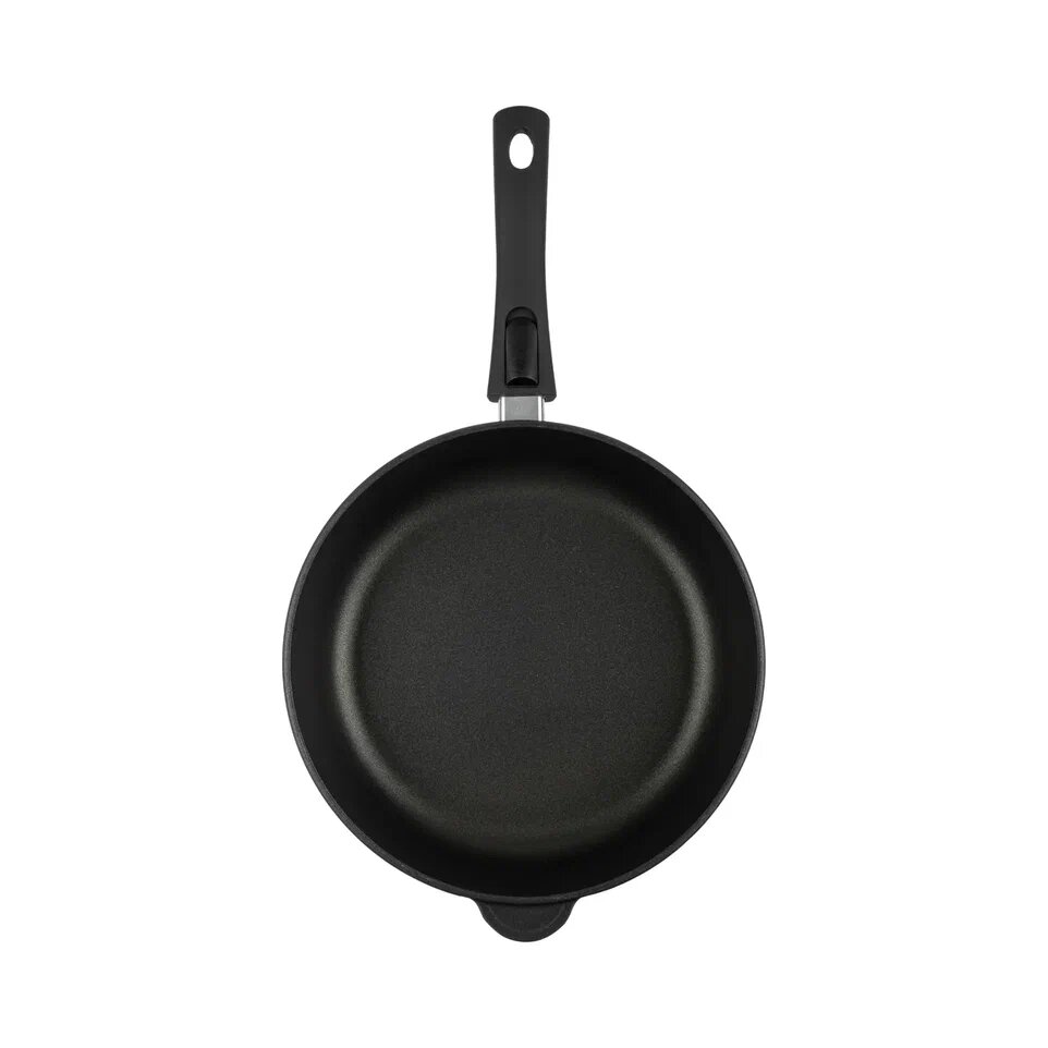Сковорода GURMAN 28 см, съемная ручка, black (GN4628_PROMO)