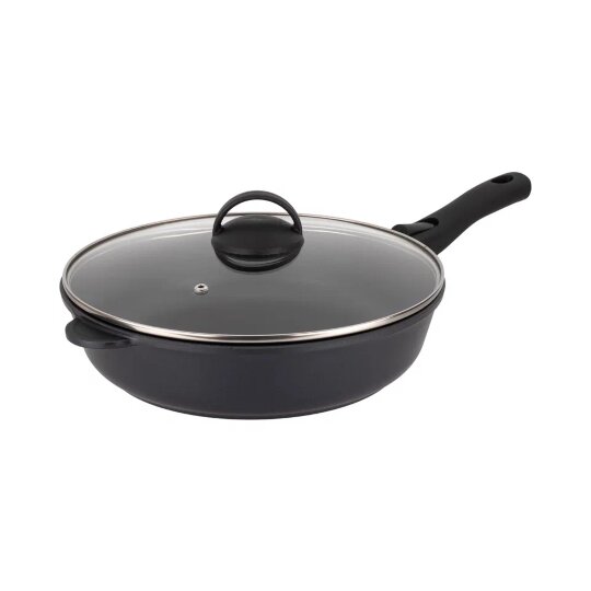 Сковорода GURMAN 28 см, съемная ручка, black (GN4628_PROMO)