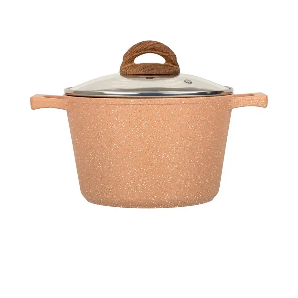 Кастрюля Gloria Beige 3 л с крышкой 20 см (GP7530)